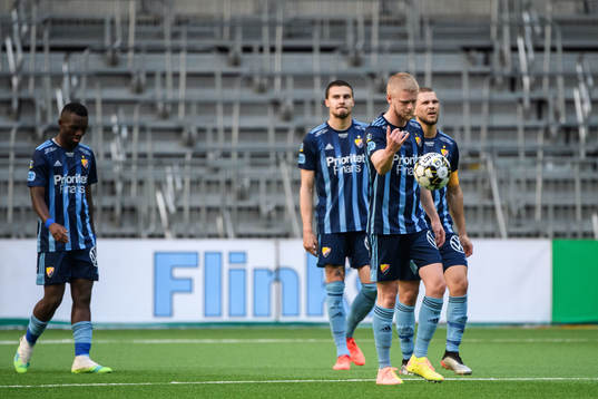 Djurgårdens Erik Berg, Kalle Holmberg och Jesper