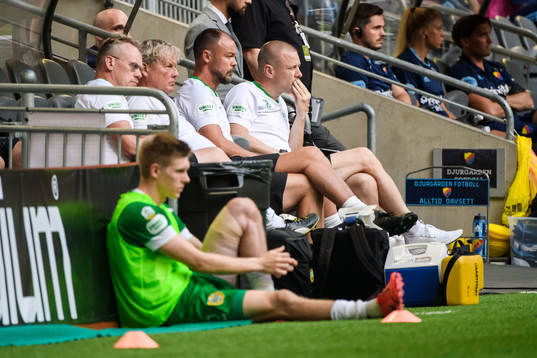 Hammarbys assisterande tränare Joachim Björklund,