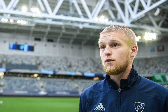 Djurgårdens Kalle Holmberg i