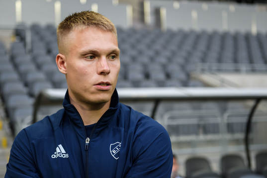 Djurgårdens Jonathan Augustinsson i