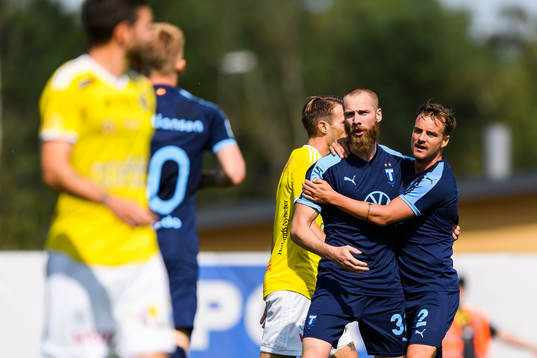 Malmö FFs Jo Inge Berget jublar
