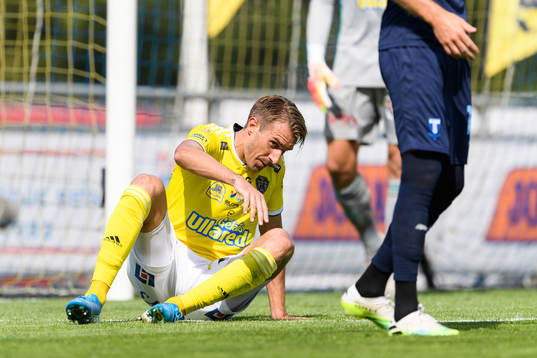 Falkenbergs Tobias Karlsson deppar