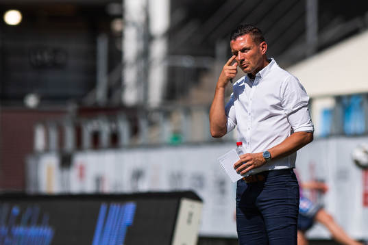 Trelleborgs tränare Kristian Haynes