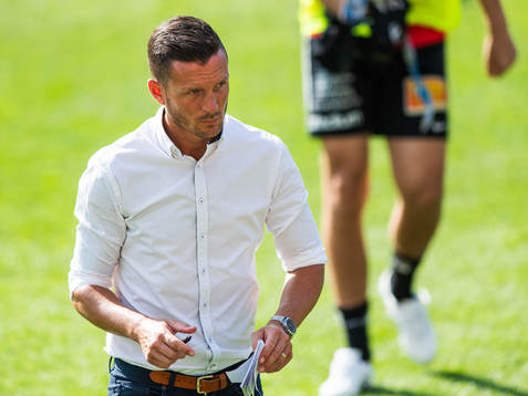 Trelleborgs tränare Kristian Haynes