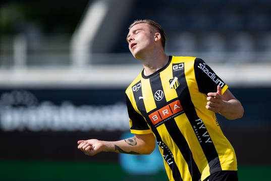 Häckens Alexander Söderlund deppar