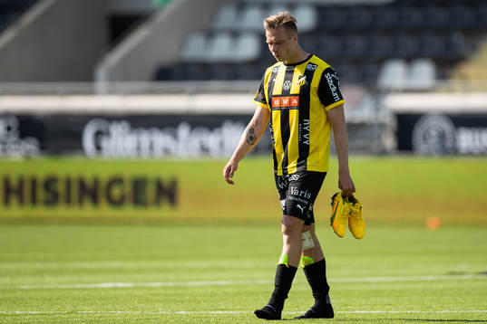 Häckens Alexander Söderlund deppar