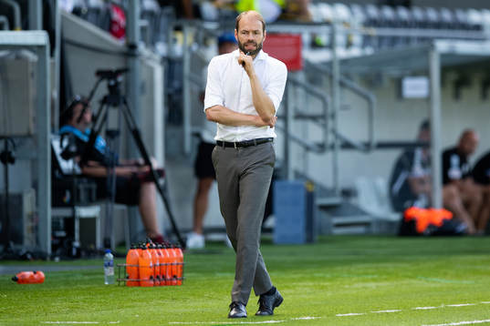 Häckens tränare Andreas Alm