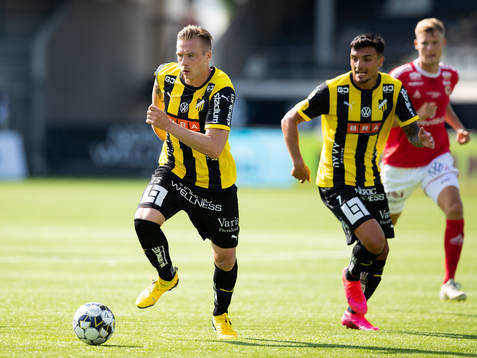 Häckens Alexander Söderlund och Ahmed Yasin