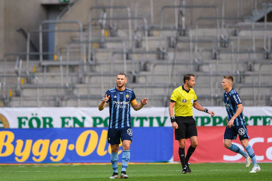 Djurgårdens Jesper Karlström deppar