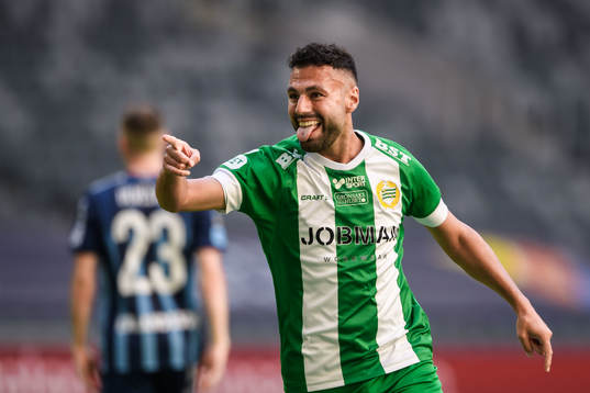 Hammarbys Imad Khalili jublar
