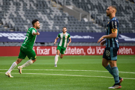 Hammarbys Imad Khalili jublar