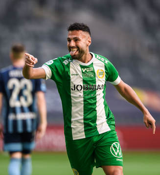 Hammarbys Imad Khalili jublar