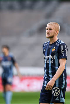 Djurgårdens Kalle Holmberg deppar