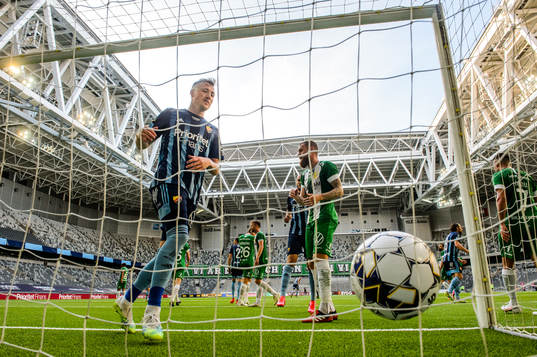 Djurgårdens Fredrik Ulvestad jublar