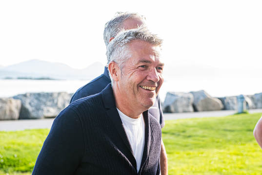 Kåre Ingebrigtsen, head coach of Brann, arrives