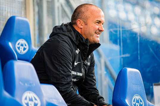 Robert Hauge, temporary head coach of Brann