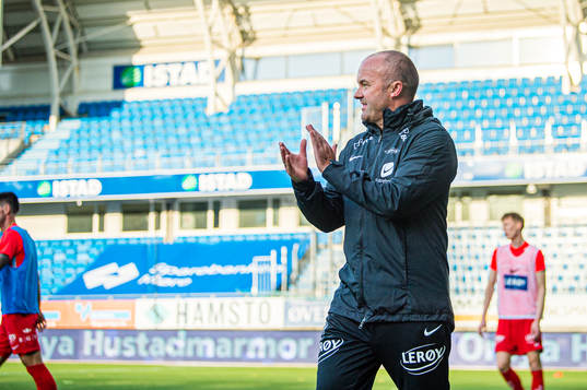Robert Hauge, temporary head coach of Brann
