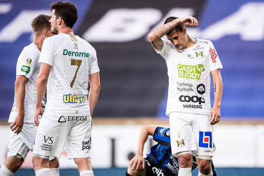 Varbergs Jon Birkfeldt deppar