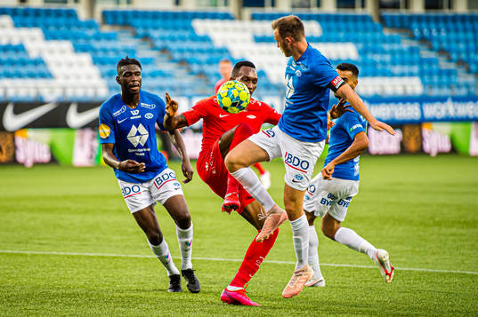 Sheriff Sinyan of Molde, Karamoko Daouda Bamba of Brann and