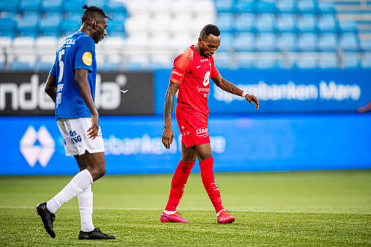 Karamoko Daouda Bamba of Brann looks dejected