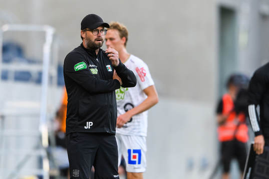 Varbergs tränare Joakim Persson