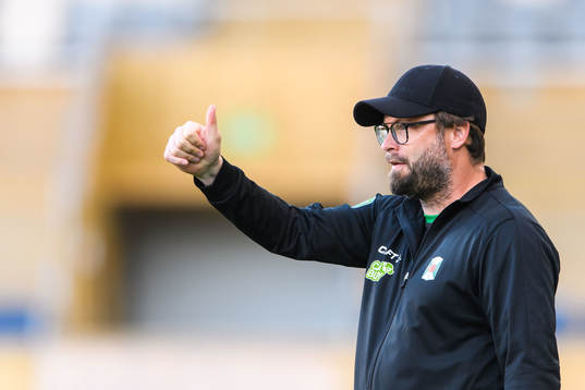 Varbergs tränare Joakim Persson