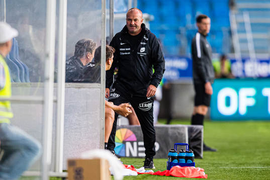 obert Hauge, temporary head coach of Brann, the Eliteserien