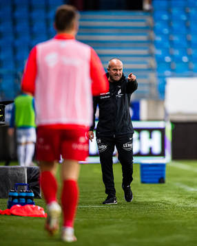obert Hauge, temporary head coach of Brann
