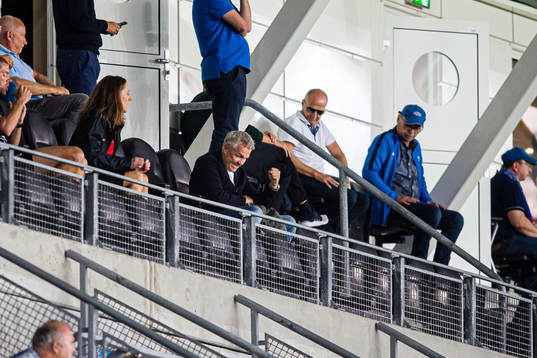 Kåre Ingebrigtsen, head coach of Brann, celebrates