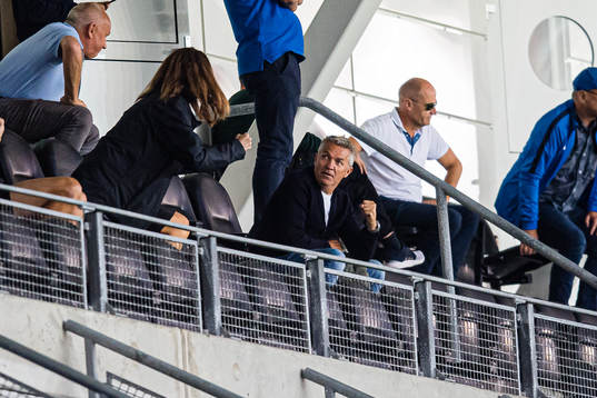 Kåre Ingebrigtsen, head coach of Brann, celebrates
