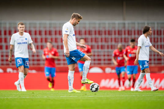 IFK Norrköpings Christoffer Nyman deppar