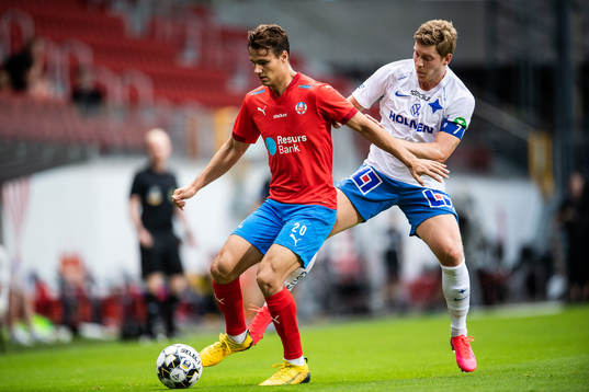 Helsingborgs Assad Al Hamlawi och IFK Norrköpings