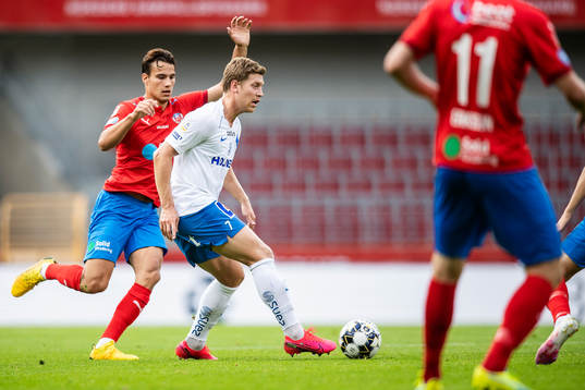IFK Norrköpings Alexander Fransson och Helsingborgs Assad