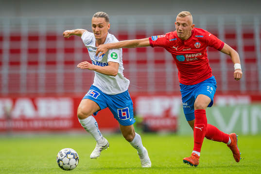 IFK Norrköpings Jonathan Levi och Helsingborgs Jakob
