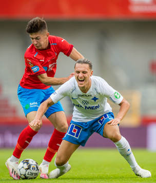 Helsingborgs Armin Gigovic och IFK Norrköpings Jonathan