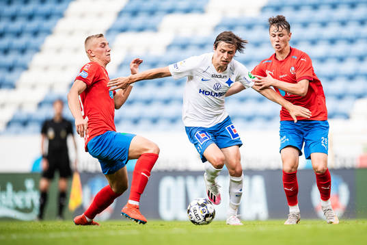 IFK Norrköpings Simon Thern mot Helsingborgs Jakob