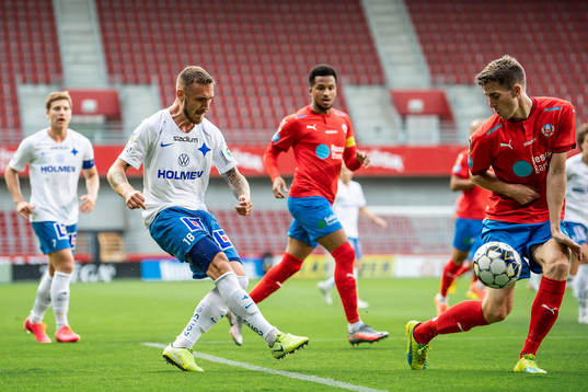 IFK Norrköpings Linus Wahlqvist och Helsingborgs Adam