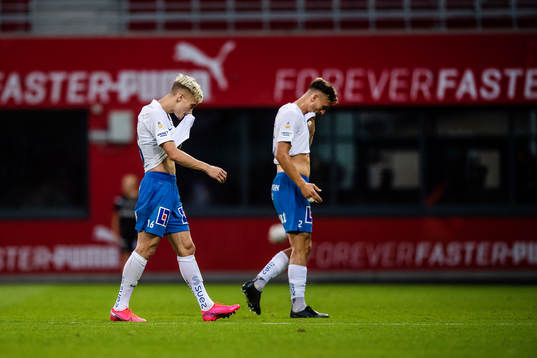 IFK Norrköpings Pontus Almqvist och Henrik Castegren deppar