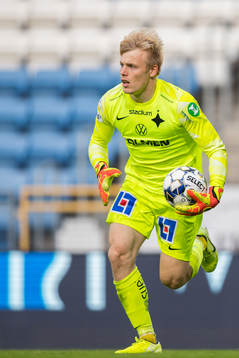 IFK Norrköpings målvakt Isak Pettersson