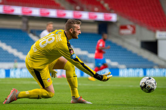Helsingborgs målvakt Alexander Nilsson