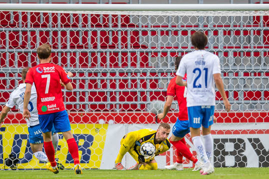 Helsingborgs målvakt Alexander Nilsson