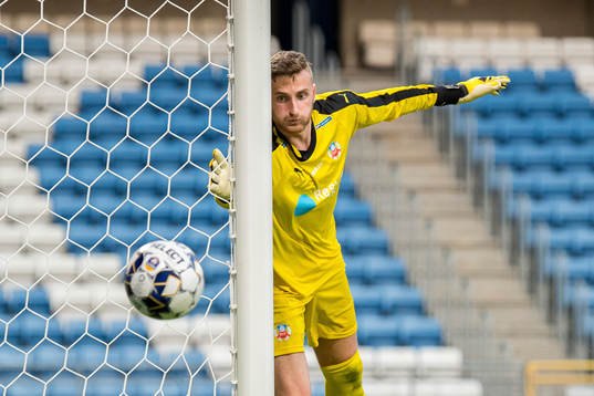 Helsingborgs målvakt Alexander Nilsson