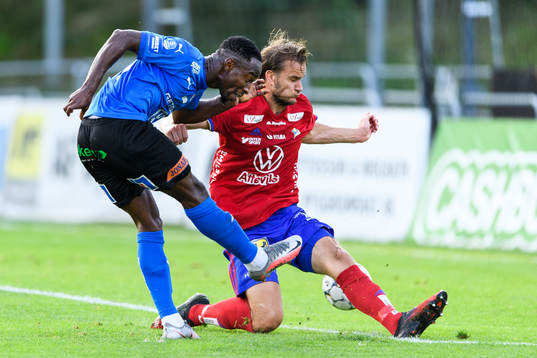 Halmstads Sadat Karim och Östers Månz Berg