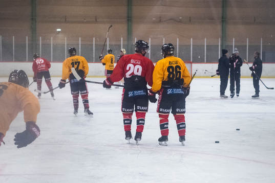 Luleås Luleås Erik Gustafsson och Linus Klasen