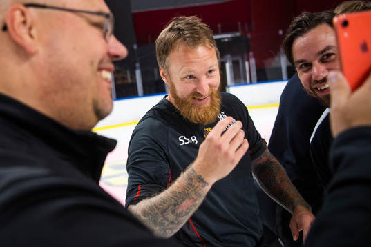 Luleås Linus Klasen och Niklas Olausson