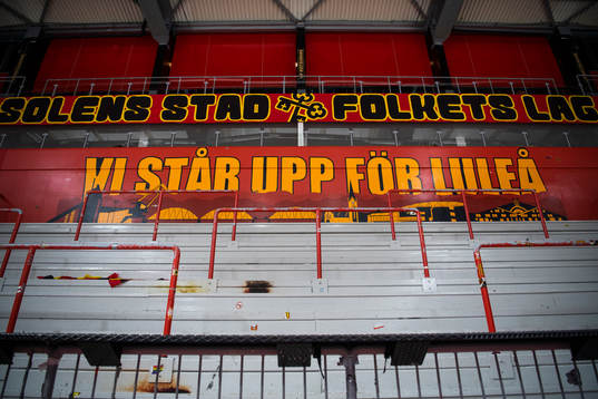Interiör från COOP Norrbotten Arena