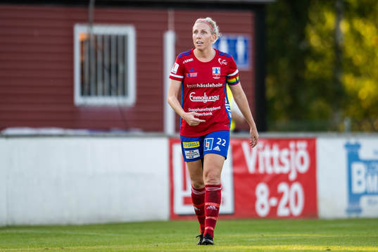 Vittsjös Sandra Adolfsson deppar