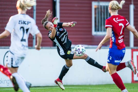 Vittsjös målvakt Anke Preuss