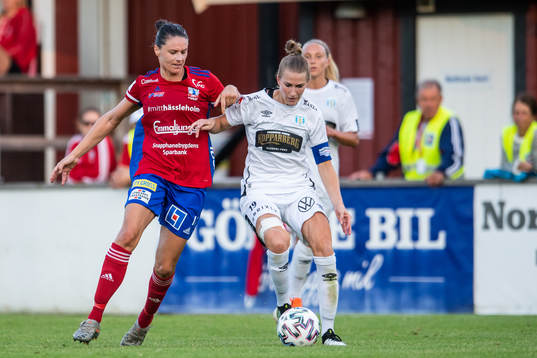 Vittsjös Emily Gielnik och Göteborgs Emma Berglund