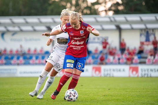 Vittsjös Ebba Wieder  och Göteborgs Rebecka Blomqvist